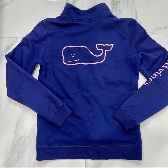 Vineyard Vines 1/4 zip up sweater - Picture 2 of 4